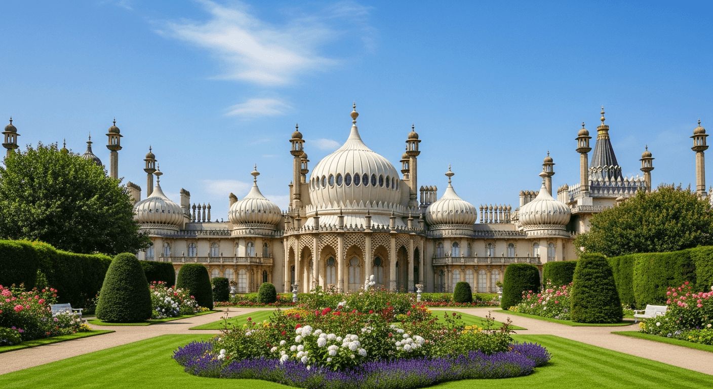 Brighton Royal Pavilion iconic landmark