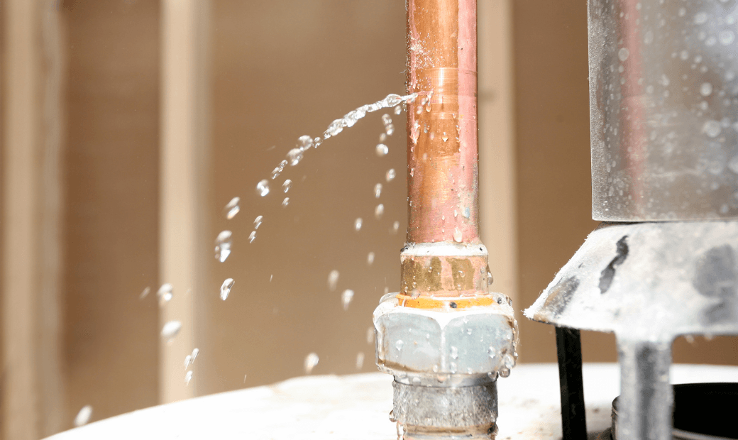 Escape of water – know the signs