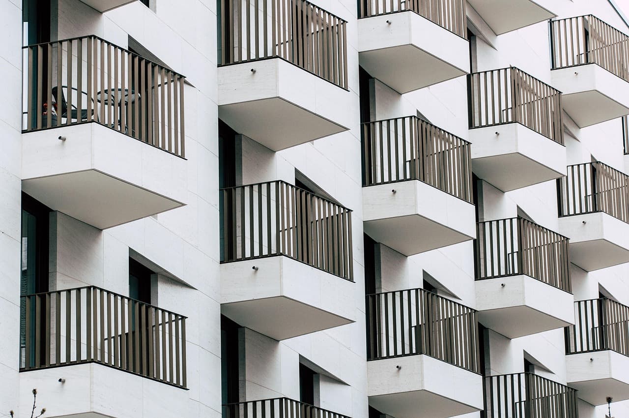Modern UK apartment block held in a limited company buy-to-let structure