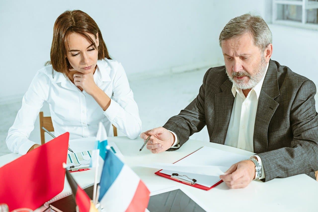 Adviser helping a client after a mortgage decline